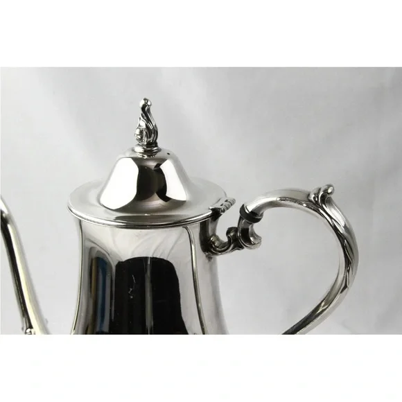 Elegant Silver Tea Set - tray not included - Picture 6 of 7